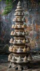 Ancient Stone Pagoda in Vietnam: A Symbol of Religious Heritage