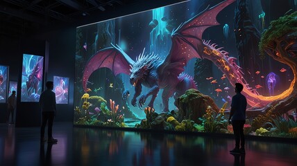 dragon in the club