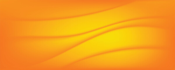 Abstract orange background with overlapping wavy lines.