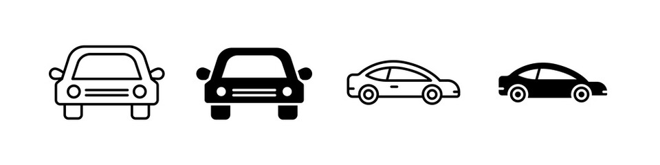 Car icon set