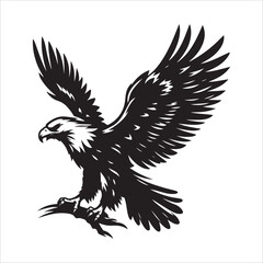 Obraz premium Eagle Vector Art Illustration