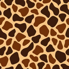 Giraffe skin. Giraffe seamless pattern. Giraffe print