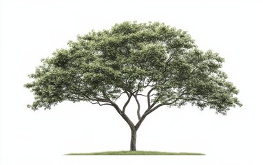 tree isolated stock photo on white background 