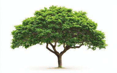 tree isolated stock photo on white background 