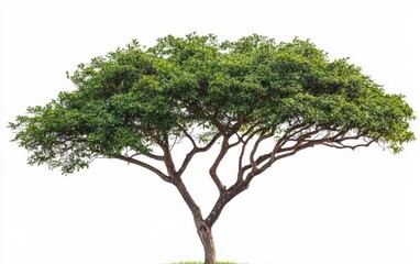 tree isolated stock photo on white background 