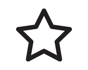 Star icons designed isolated on white background.