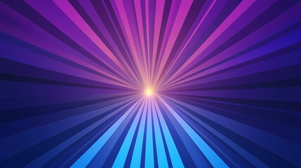 Fototapeta premium Blue and purple retro sunburst background desi. Sunburst. Illustration