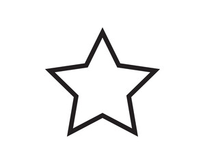 Star icons designed isolated on white background.