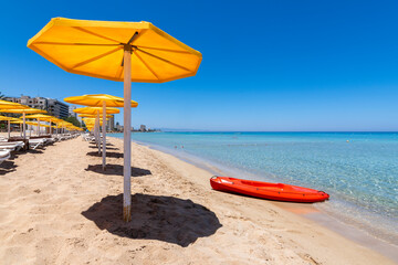 Gazimagusa Beach in Northern Cyprus