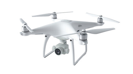 Transparent PNG Drone UAV In Flight.