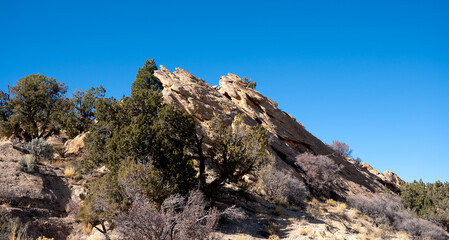 A small thrust fault on the Notom-Bullfrog Road through Capitol Reef National Park.