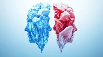 IQ versus EQ Concept: Exploring Emotional Intelligence with Iceberg Metaphor