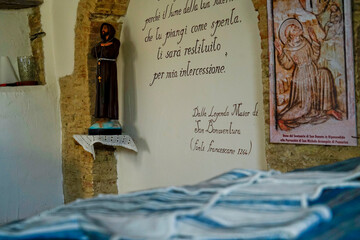 Il nucleo storico medievale del villaggio di Pomarico, Matera, Basilicata, Italia