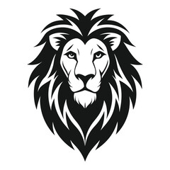 lion head mascot logo style vector 