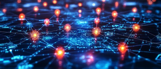 Obraz premium Remote Care Network, Digital Health and Telemedicine