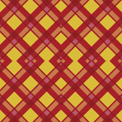 Seamless geometric pink,red and yellow colour plaid for dress, scarf, skirt, picnic tablecloth, other fabric design.Scrapbook Cute prints background.