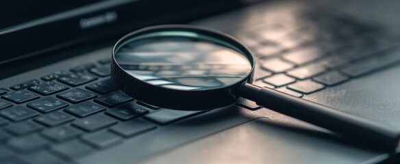 The Magnifying Glass on Keyboard