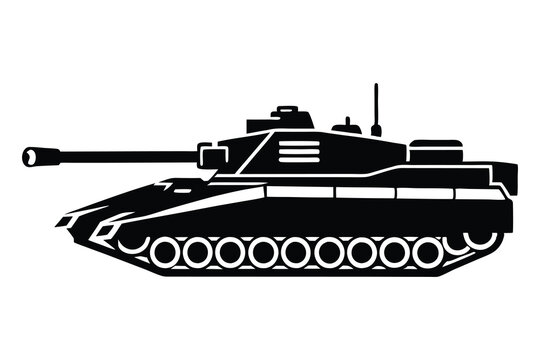recommend clip art: Military Tank Silhouette, Vector Illustration, War Vehicle Icon, Army Tank Clipart, Combat Tank Graphic