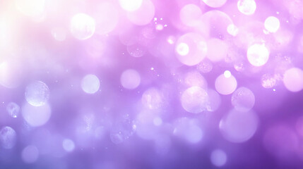 Fototapeta premium Soft Dreamy Bokeh Light Background in Purple and Pink Tones