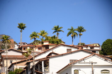 Paisagens em Diamantina, Minas Gerais, Brasil.