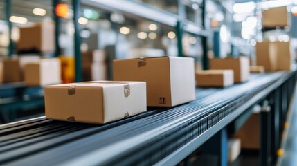 Efficient Packaging Solutions, streamlined processes optimizing storage capabilities, showcasing innovative designs and organized systems for maximum functionality and space utilization
