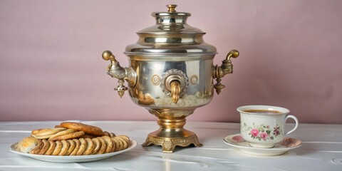 teapot. samovar.