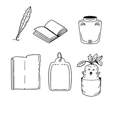 Halloween Vector Set Elements