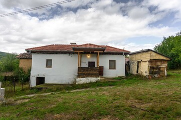 old house in the mountains