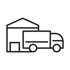 Warehouse Icon Deign