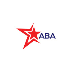 Obraz premium letter aba logo design template