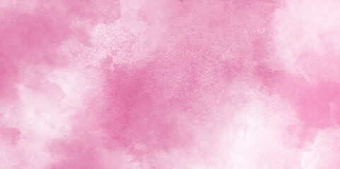 White smoky watercolor painting on old paper texture, Pink rose tone abstract texture with cloudy stains, Stain artistic hand painted texture of pink, pastel hand painted watercolor of pink texture.