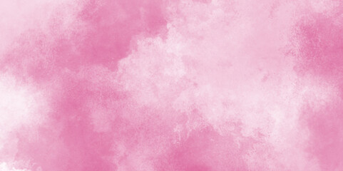 White smoky watercolor painting on old paper texture, Pink rose tone abstract texture with cloudy stains, Stain artistic hand painted texture of pink, pastel hand painted watercolor of pink texture.