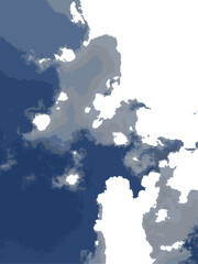 Obraz premium illustration sky in the clouds