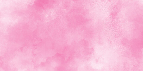  Lovely paper pink smoke and cloudy stains, Hand-drawn bright pink gradient abstract watercolor background texture, Pink watercolor texture with fogg and clouds, smooth wallpaper.