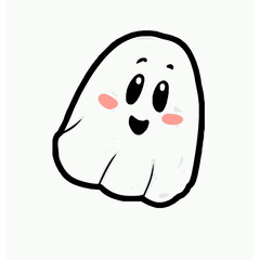 Cute Ghost Graphics and Illustrations for Halloween Designs