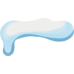 Snow falls in winter