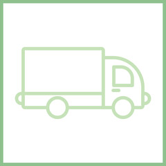 Delivery Truck Icon Deign