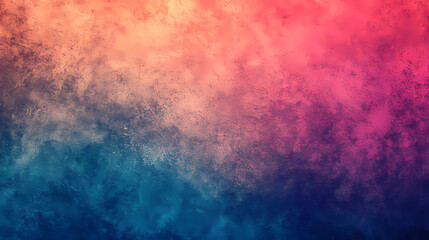 Obraz premium Vintage grainy texture with warm to cool gradient. Cool Colors. Illustration