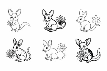 set of rabbits