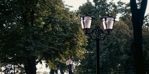 This beautifully designed park lamp adds character to the natural landscape. The fusion of vintage...