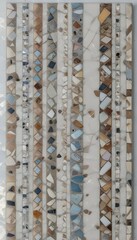 Fototapeta premium Assorted colorful gemstones and minerals arranged