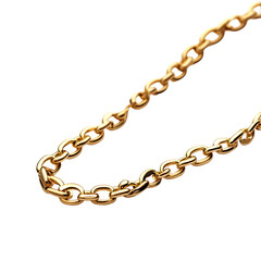 Obraz premium gold chain isolated on a transparent background