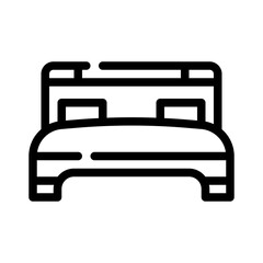 sleeping line icon