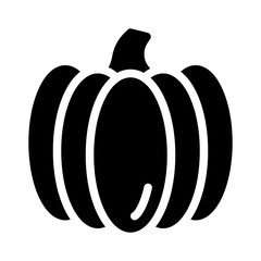pumpkin glyph icon