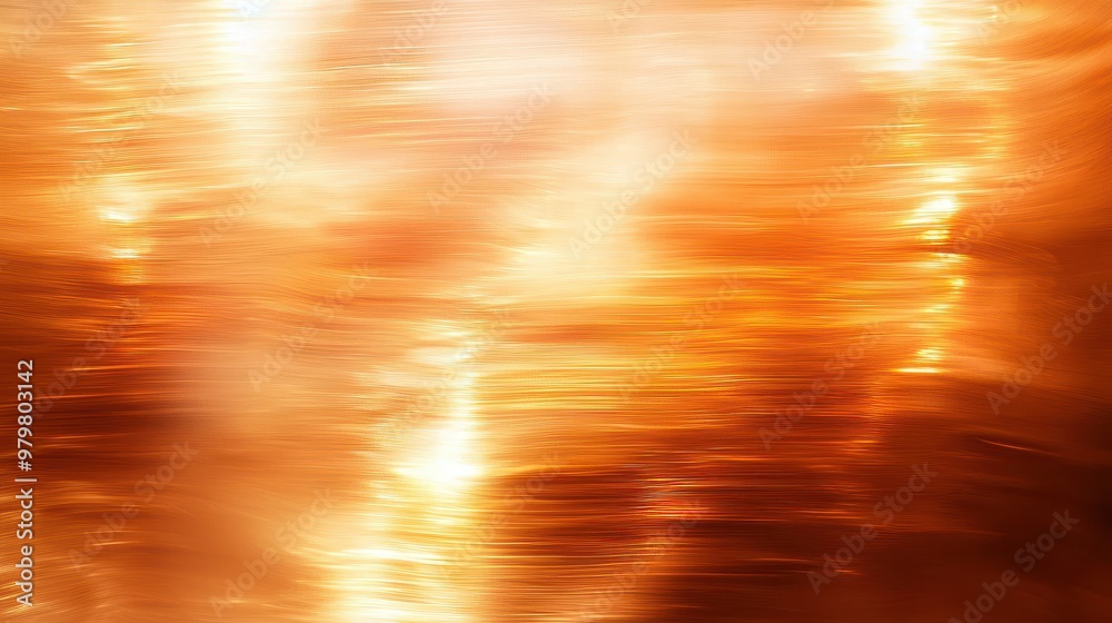 Leinwandbilder a vibrant abstract image featuring warm tones of orange and gold, creating a dynamic and energetic f