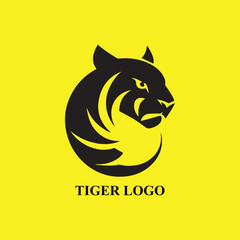 tiger logo simple vector illustration