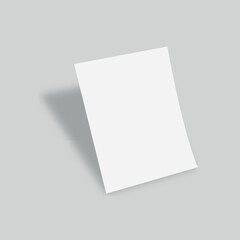 A4 Size Paper Mockup Template