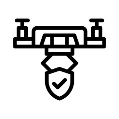 drone line icon