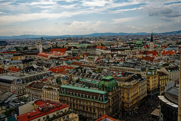 Vienna Austria capital in Europe EU crossed by the Danube river. The monuments and places that have been able to unite the history of ancient and medieval architecture to the contemporary. 