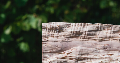 Image of the texture of a chopped wooden cloth